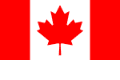 The flag of Canada