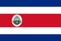 The flag of Costa Rica