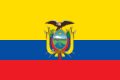 The flag of Ecuador.
