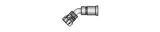 A drawing of fluid connector of DME&JDE.