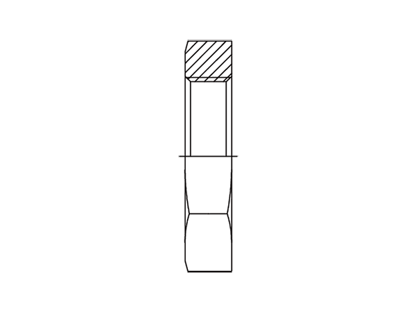 A drawing of DLN hydraulic adaptor.