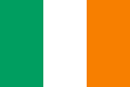 The flag of Ireland.