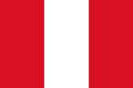 The flag of Peru.