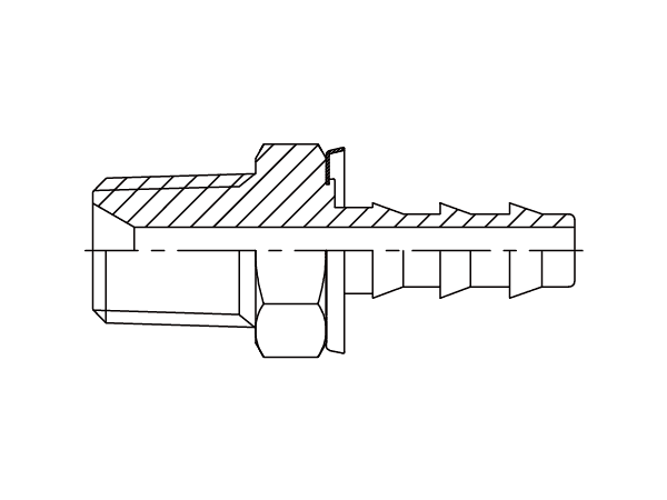 A drawing of DP1NPM-PO push on tail of DME&JDE.