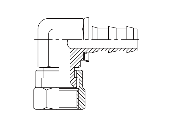 A drawing of DP9JCF-PO push on tail of DME&JDE.