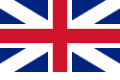 The flag of United Kingdom.
