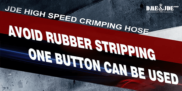 Fast crimping Easy-Flex hydraulic hose advantages