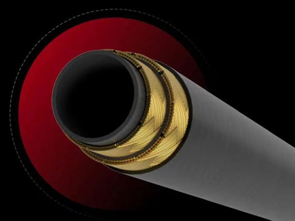 The picture shows the reinforcement details of Easy-Flex type series hoses