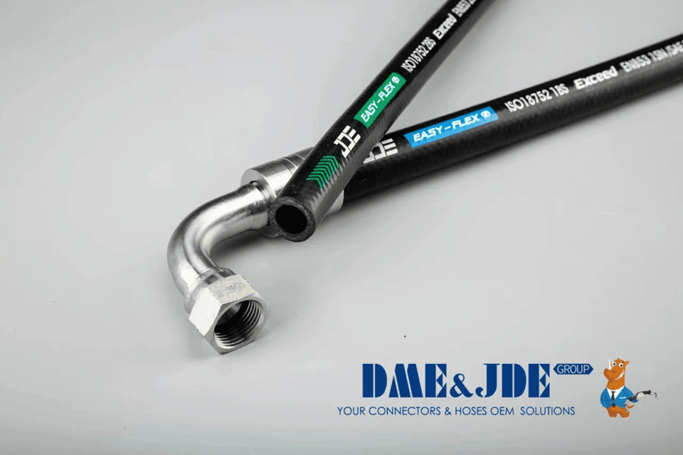 DME&JDE Easy-Flex no-skive type series hoses and hose assembly