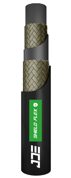 An GB/T 3683 2ST fluid hydraulic hose.
