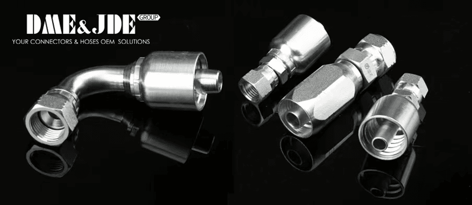 Various kinds of DME integrated connectors are displayed.