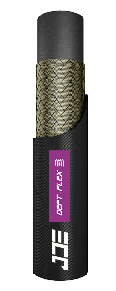 An ISO 11237 1SC fluid hydraulic hose.
