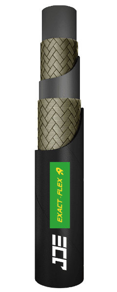 An ISO 11237 R19 fluid hydraulic hose.