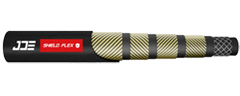 An ISO 3862 R12 fluid hydraulic hose.