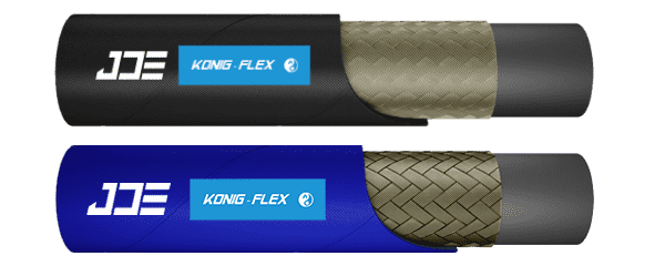 An JET Washer Hose 1W – 155 °C fluid hydraulic hose.