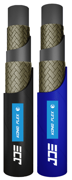 An JET Washer Hose 2SC – 155 °C fluid hydraulic hose.