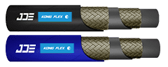 An JET Washer Hose 2W – 135 °C fluid hydraulic hose.