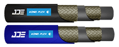 An JET Washer Hose 2W – 155 °C fluid hydraulic hose.