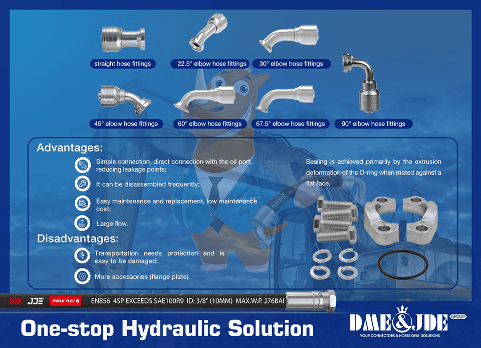 Advantages & disadvantages of flange hose fittings