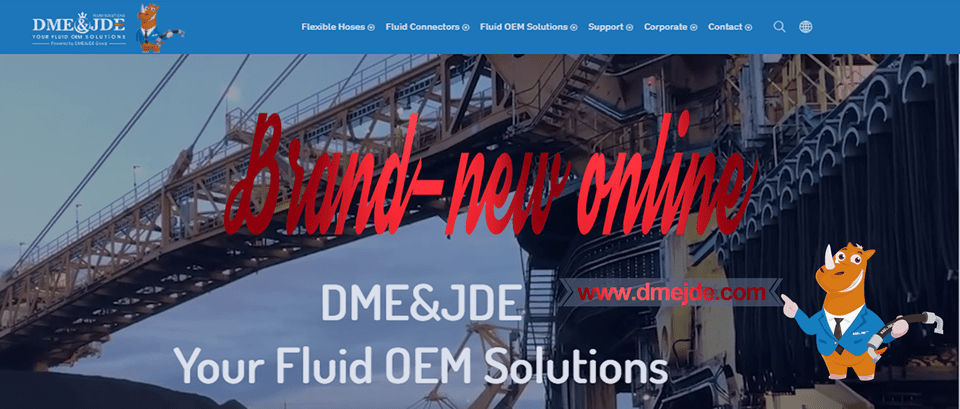 The poster of DME&JDE website launched.