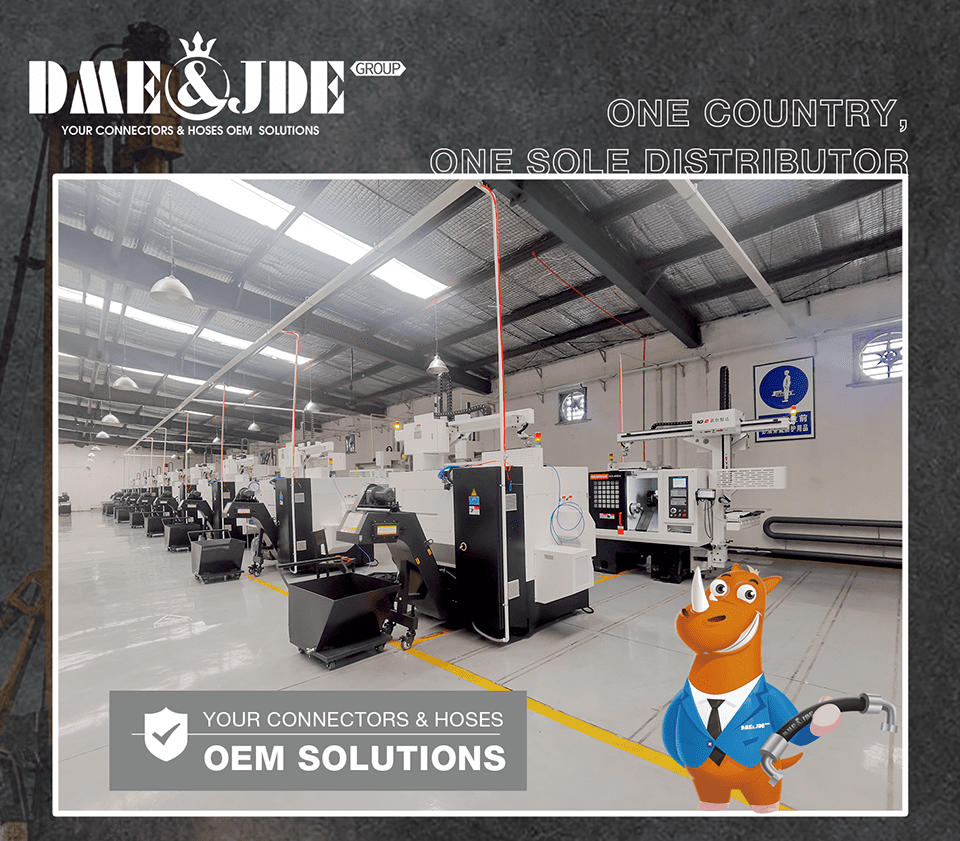 ME hydraulic connector production base