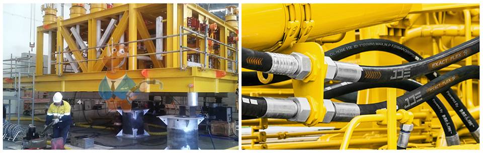 EXACT-FLEX hydraulic hose and its application in jack equipment