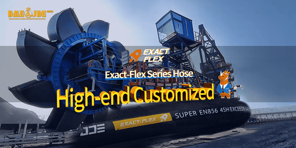Our EXACT-FLEX hydraulic hose poster