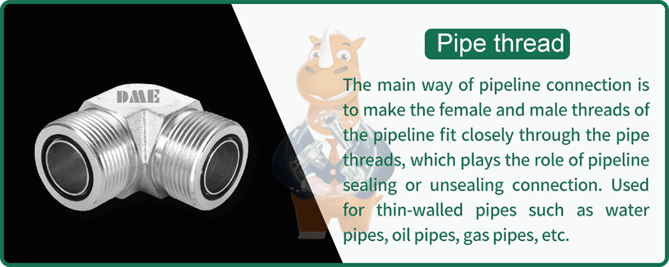 Pipe thread introduction and functions