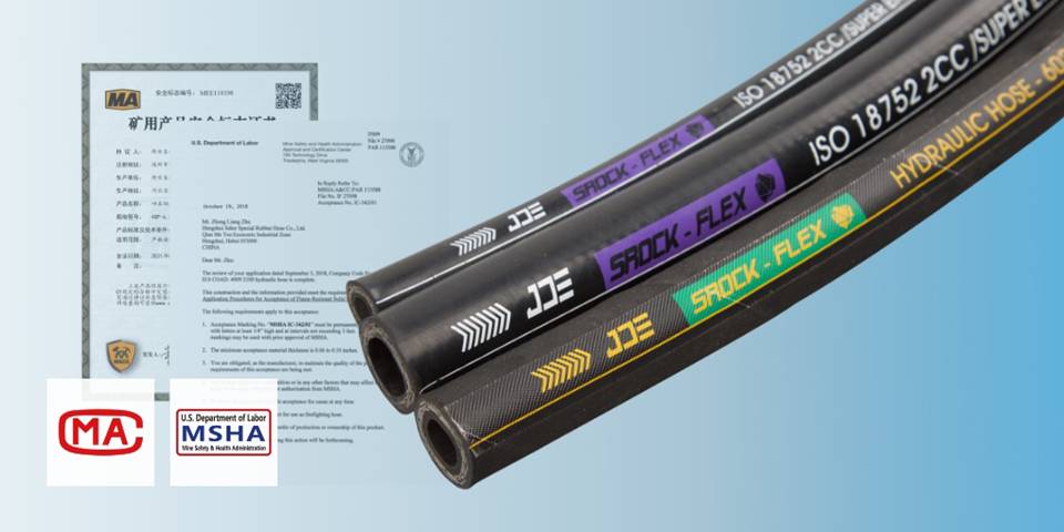 Srock-flex hoses and MA & MSHA certifications